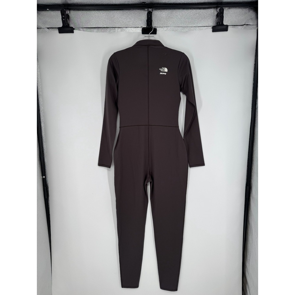The North Face X SKIMS Refina Full Bodysuit Womens Large Phoenix Zip Front TNF - Picture 2 of 8